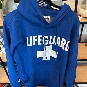 Blue Lifeguard Hoodie
